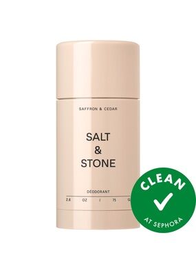 New Salt & Stone Saffron & Cedar Deodorant Stick
